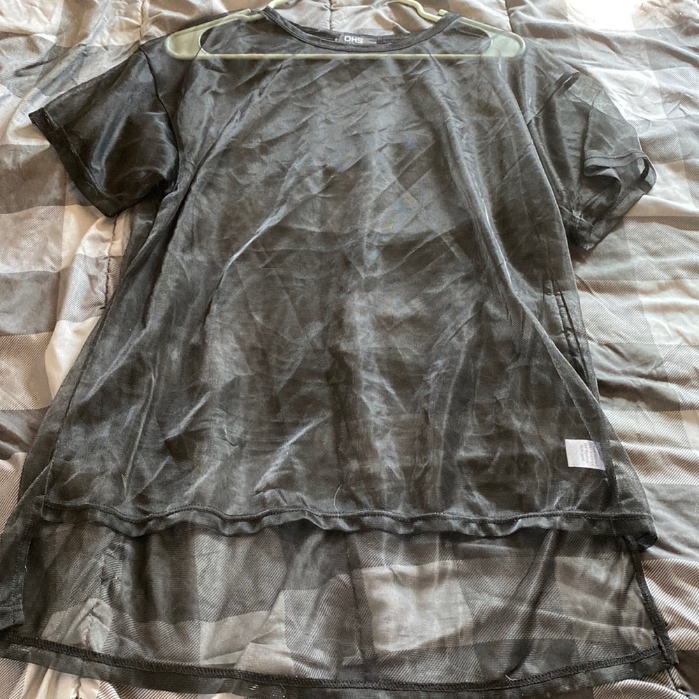 See-through top